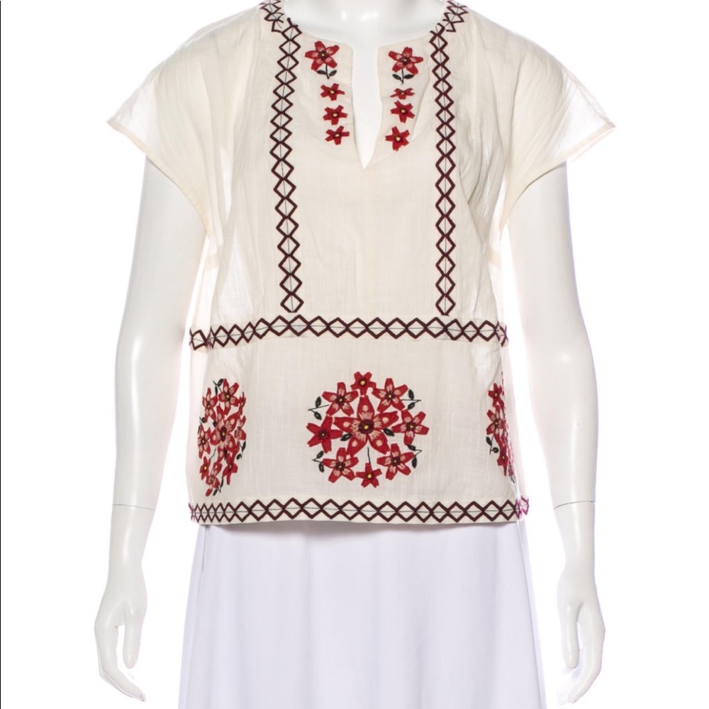SUNO embroidered Top